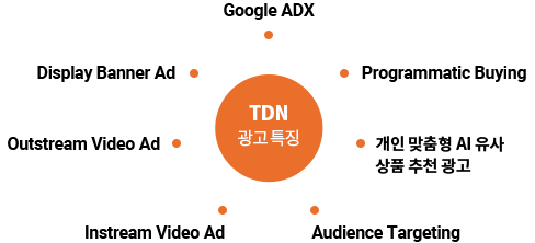 TDN 광고 특징